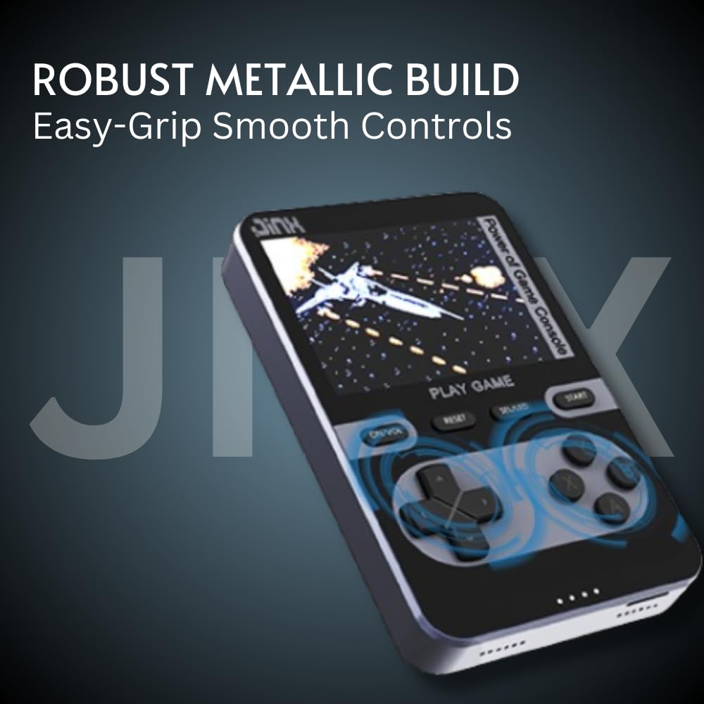 JINX Alpha Wireless Magnetic Powerbank with Retro Video Game