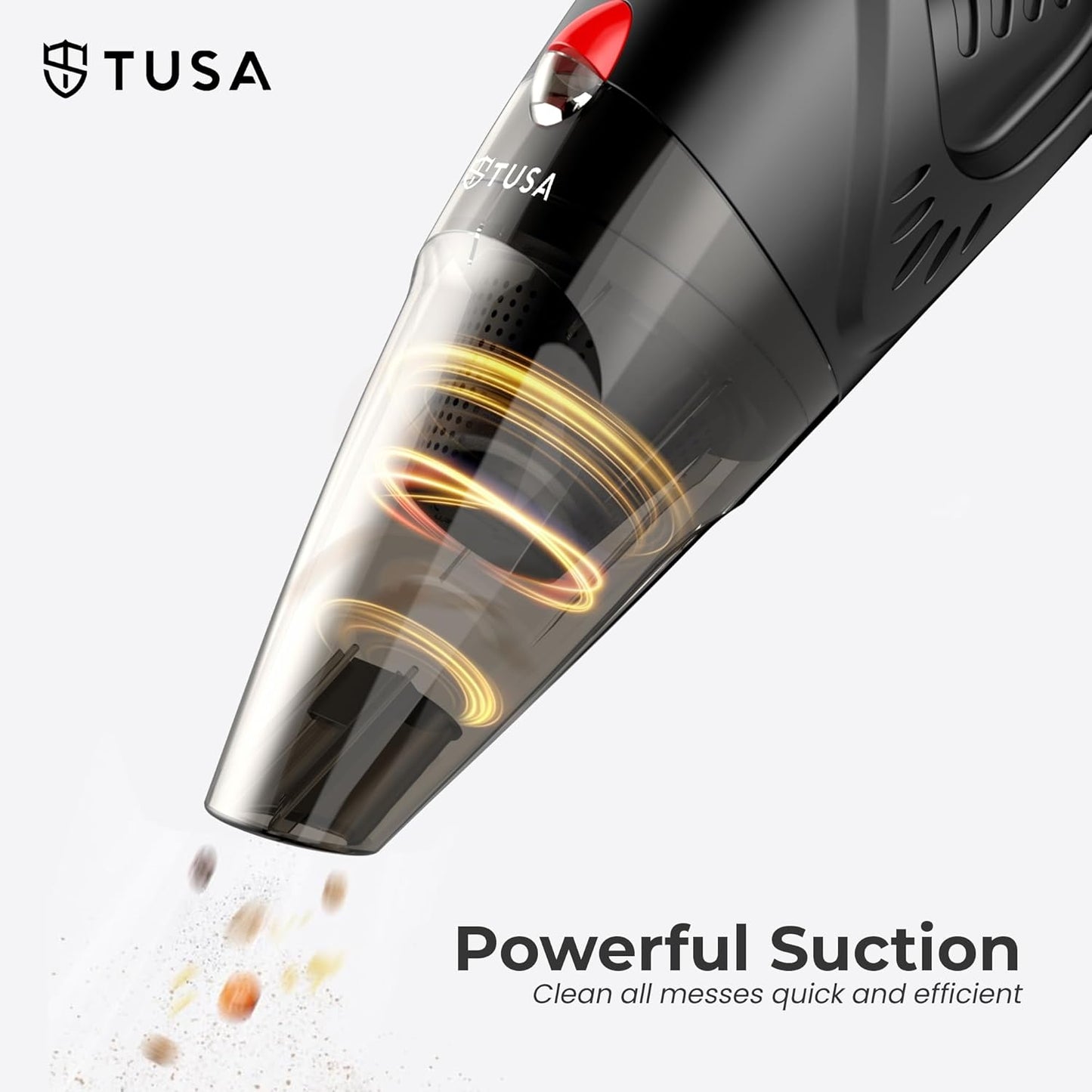 Tusa Cordless Vacuum Cleaner for Car & Home