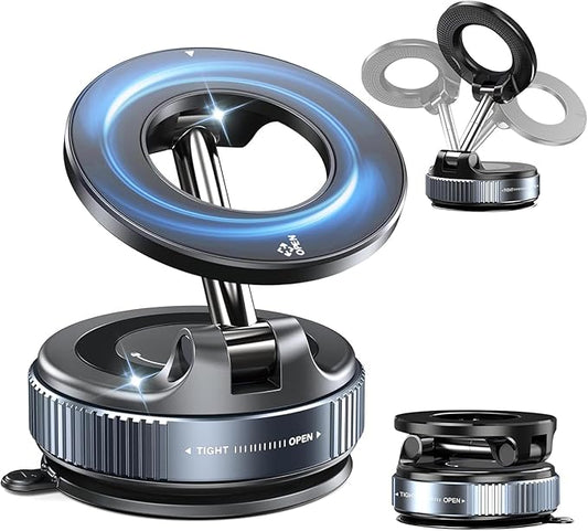 360° Vacuum Magnetic Suction Phone Holder