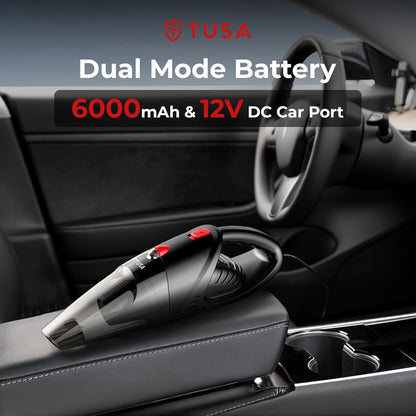 Tusa Cordless Vacuum Cleaner for Car & Home